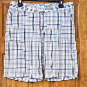 FCNY Women/Junior Plaid Bermuda Shorts, Size 11